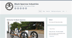 Desktop Screenshot of blacksparrowindustries.com